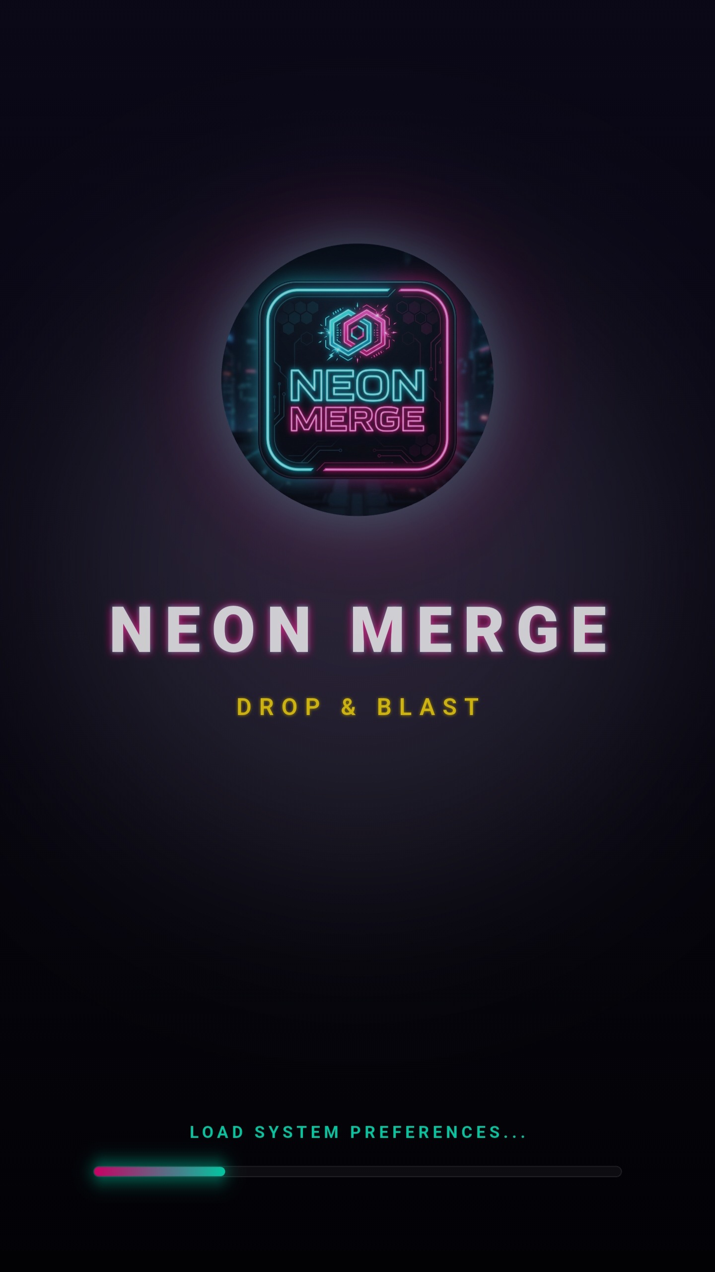 Neon Merge loading screen